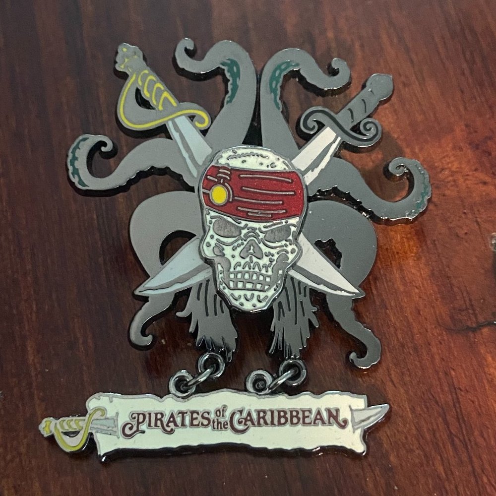 2006 Davy Jones Pirates of the Caribbean Dead Man's Chest Disney Parks Pin
